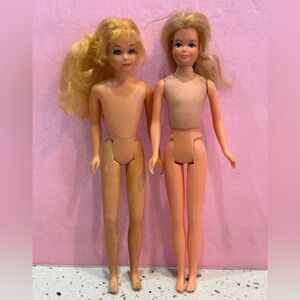 Vintage Mattel Barbie Skipper Dolls Lot | 1960s–70s Hong Kong | TLC